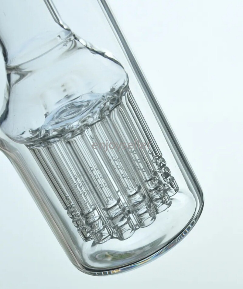 ash catcher 18MM Multiple tree branches bong 90 degrees glass recycle rig thick