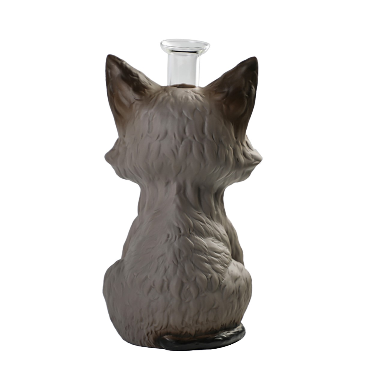 Siamese cat 9in Hookah Glass Bongs Waterpipes Smoking Tobacco Bubbler bongs 14mm