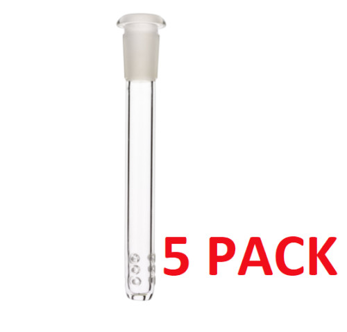 5X 5.5 »Hookah Water Pipe Glass Bong Downstem fit for 10 »up Bong( insert 4.5 »)