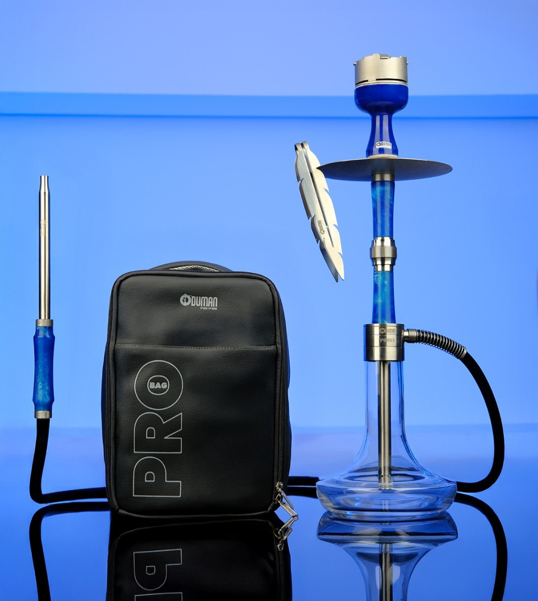 ODUMAN PROXY HOOKAH – OCEAN BLUE SHISHA, Hookah Shisha, Bowl, Tong, Bag SET