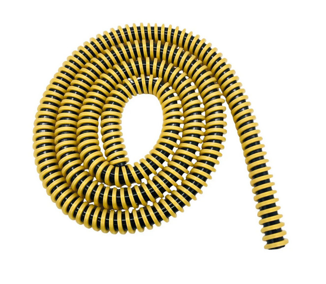 Amazon Hookah Flex Hose – Premium Brazilian Silicone – Anti-Static Gold/Black