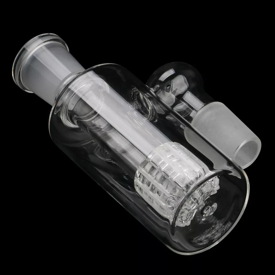 18mm 90° Glass Ash Catcher Quality Smoking Bubbler for Glass Bong Easy to Clean
