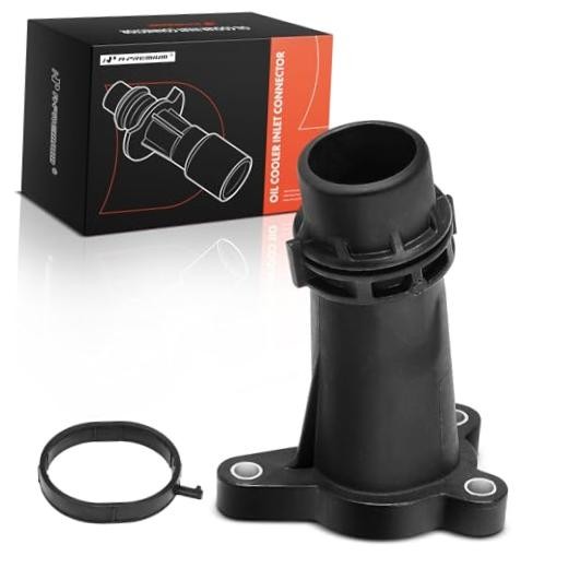 Engine Block Water Pipe Connector Compatible with BMW 330e 2016-2018, 330i GT