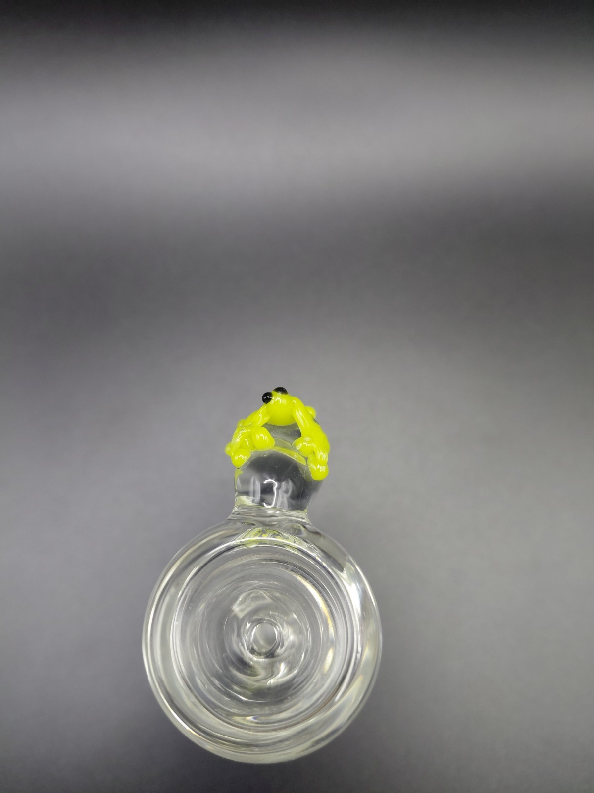 14mm Male Glass Bong Bowl Piece w Frog