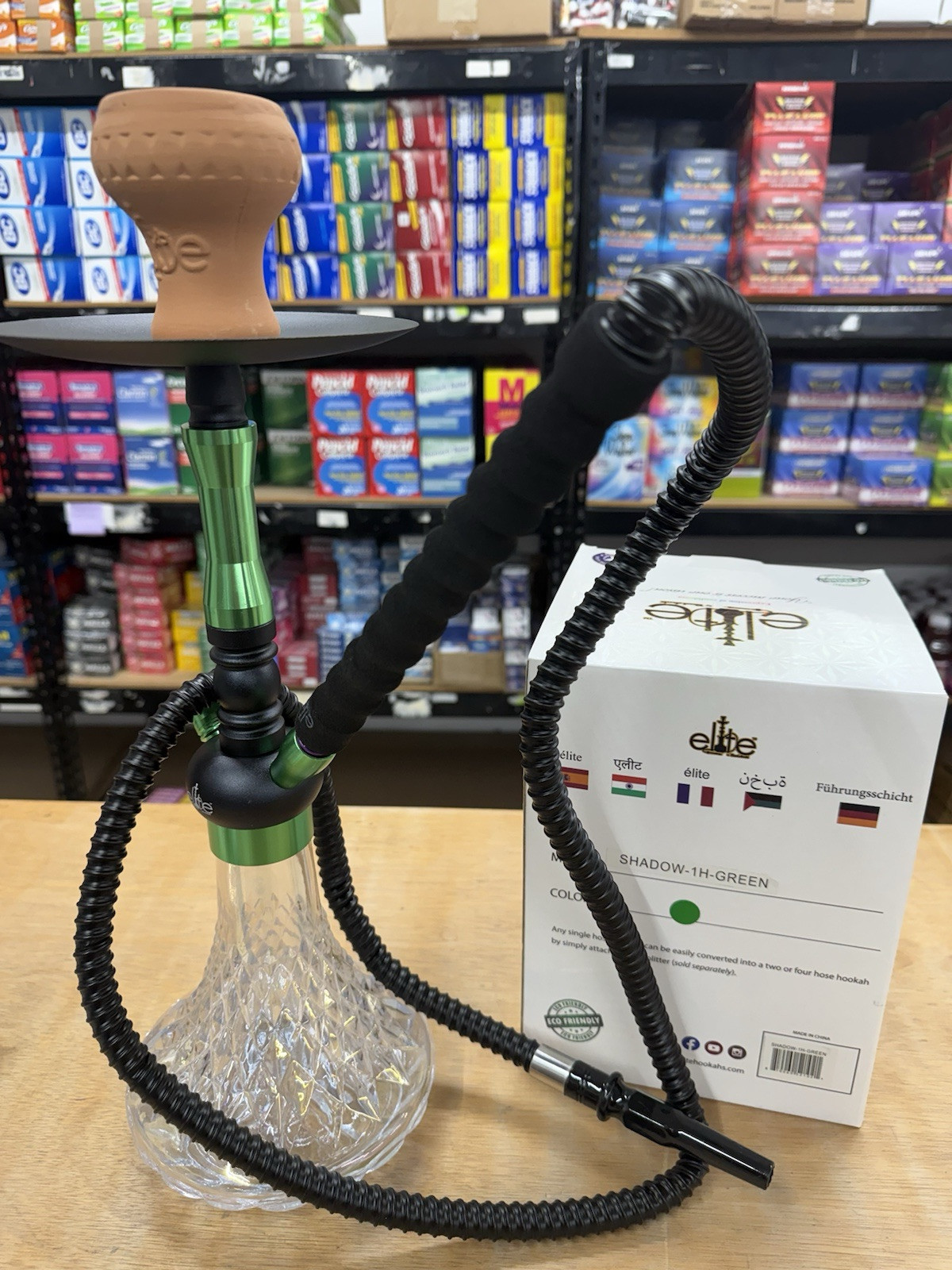 Elite Hookah Set – Shadow 1 Hose