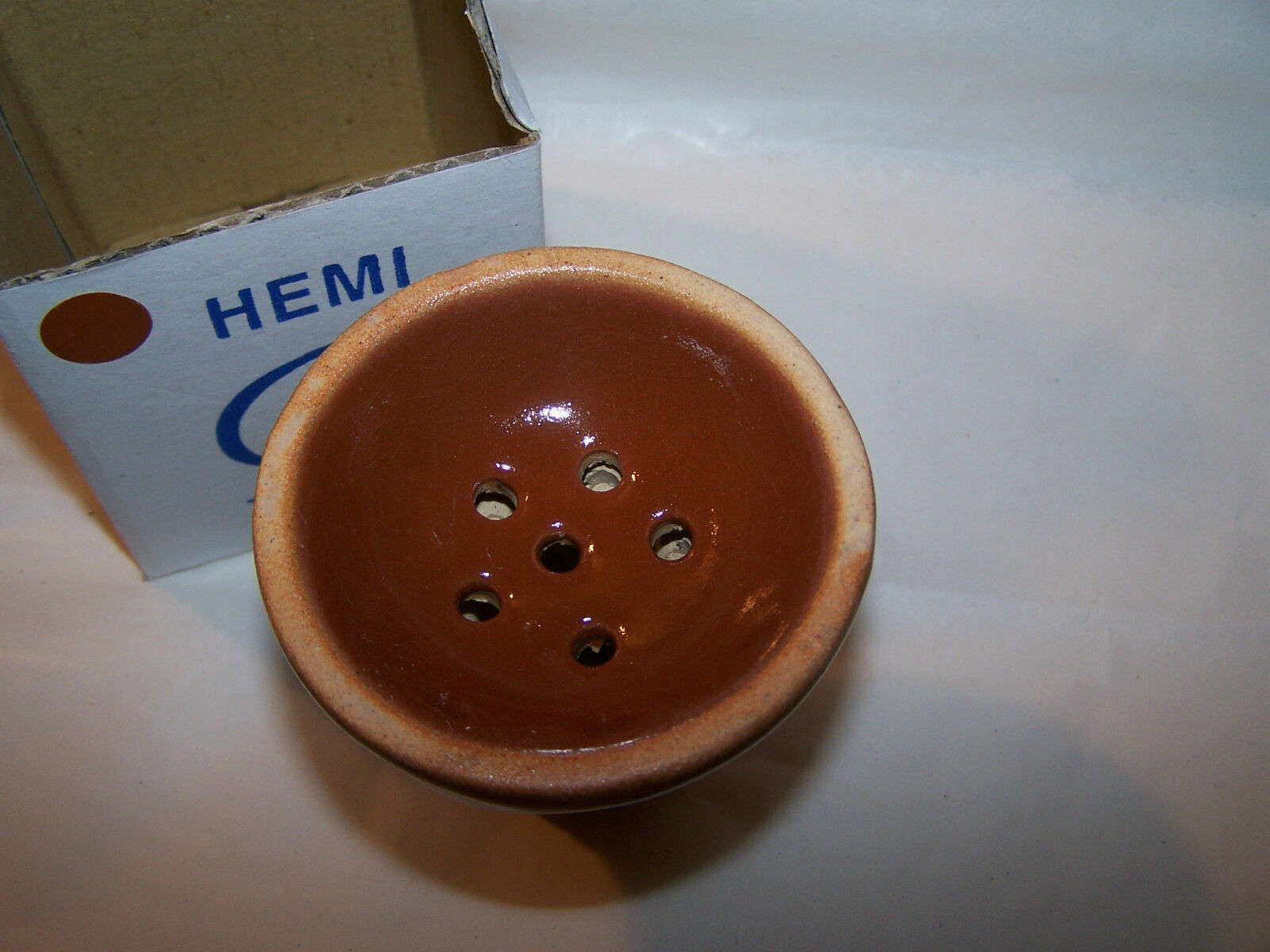 Social Smoke Hookah / Shisha Hemi Bowl / Head Clay Terra Cotta