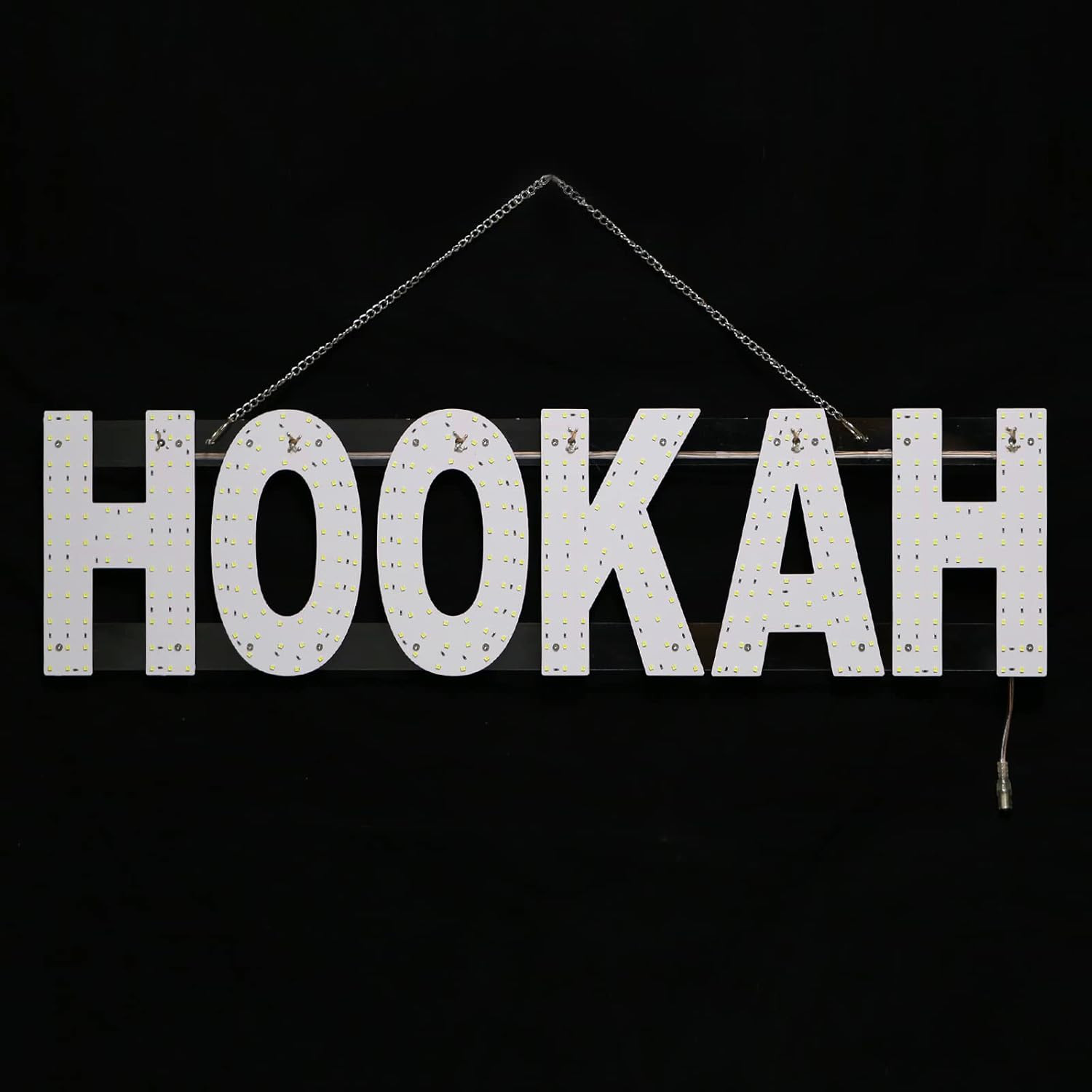 30&Prime;X10&Prime; Large LED HOOKAH Signs for Smoke Shops, Super Bright Unique Design HOOKA