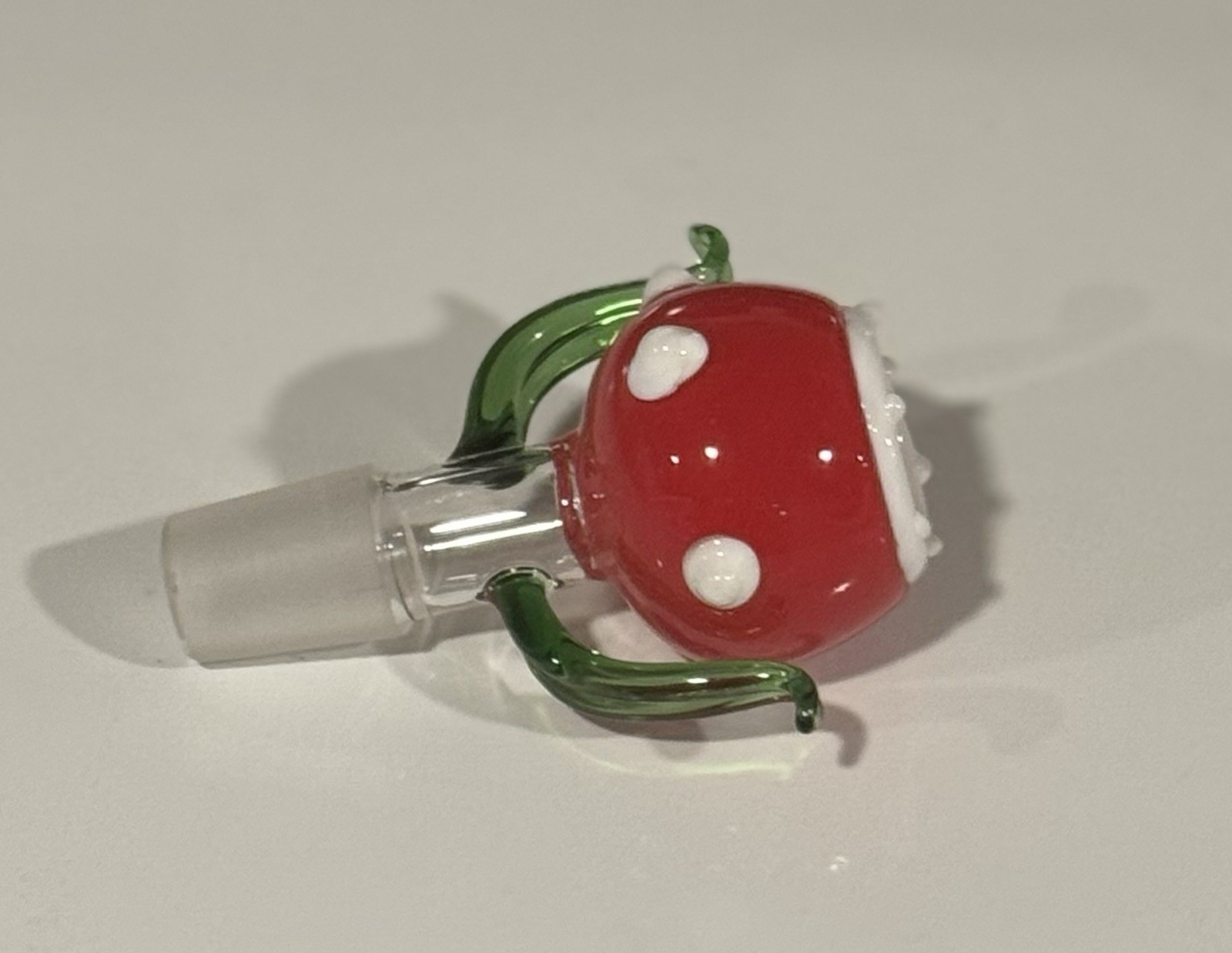 18mm Piranha Flower Bowl Piece Slide Male Glass