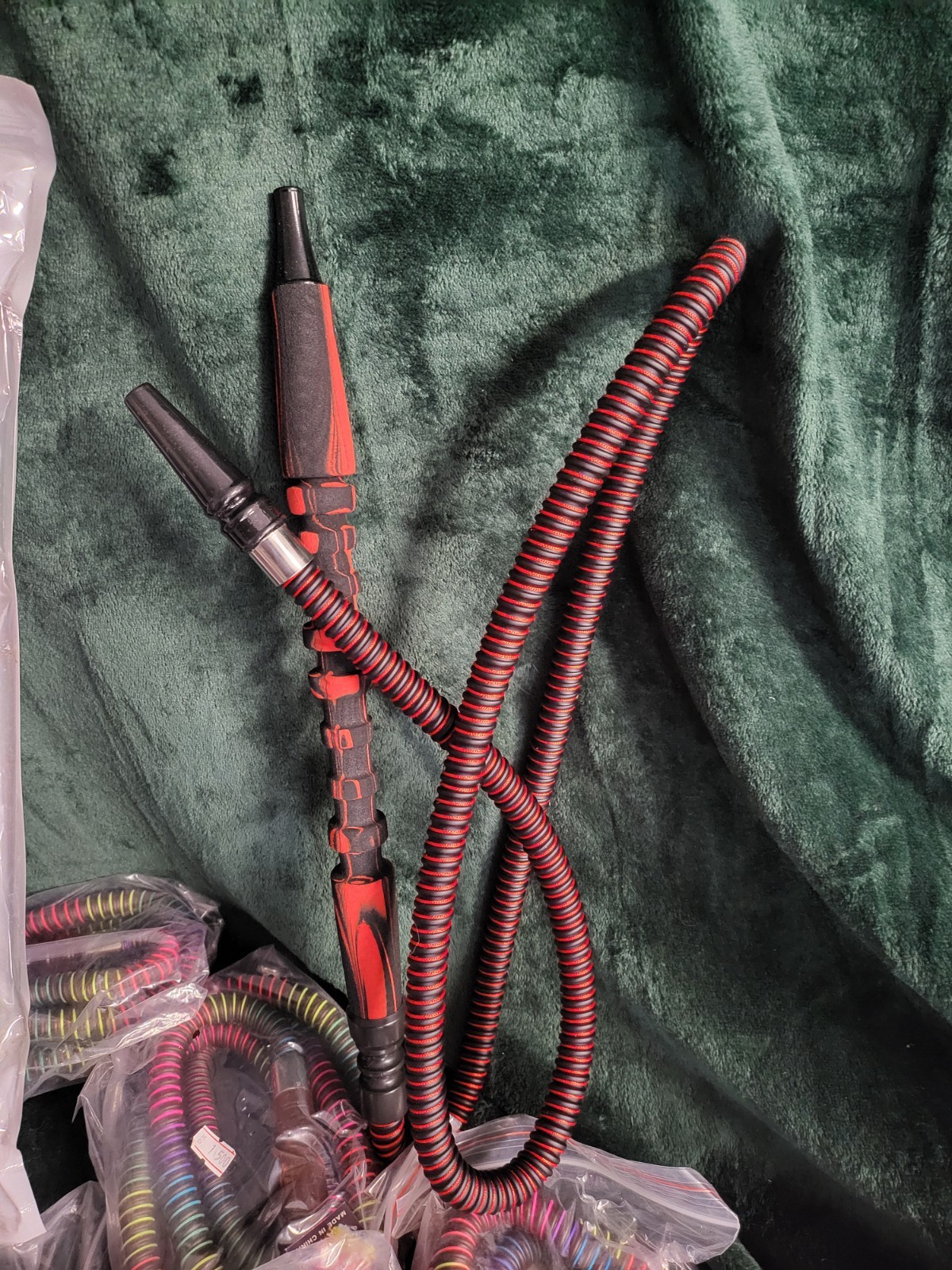 Al-Waha Hookah Shisha Hoses Lot of 10 from Jordan Lightweight Flexible Silicone