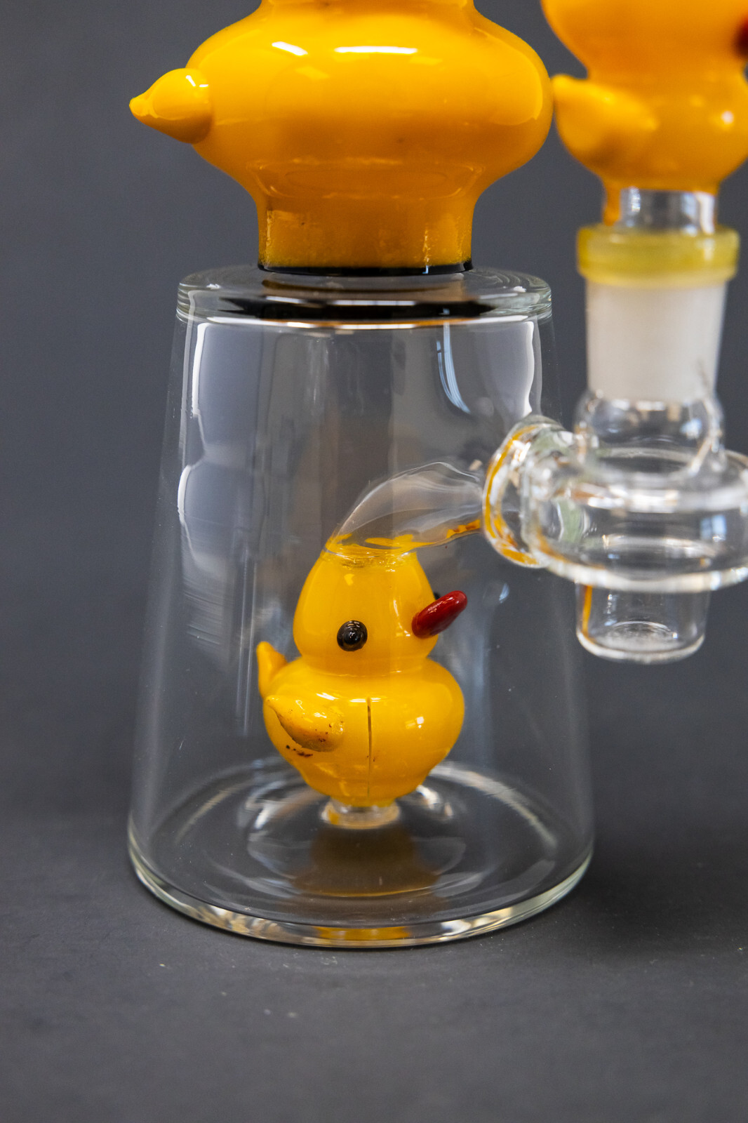 Hookah Water Pipe 9&Prime; Yellow Duck Bong w/ Duck Bowl Skinny Neck – Fast Shipping