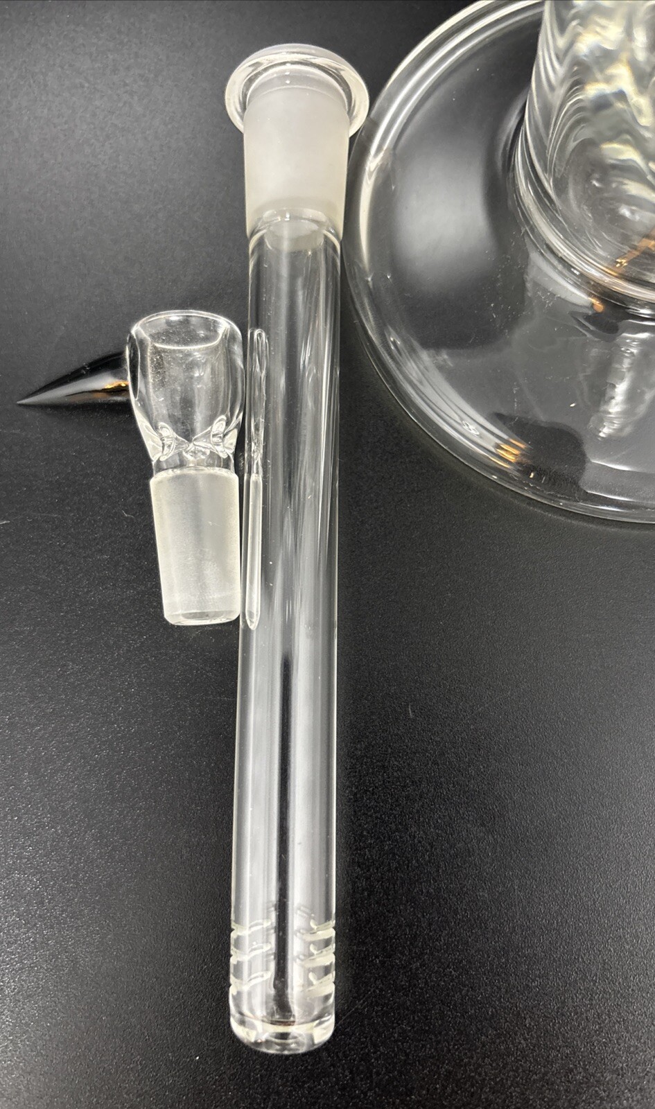 Vintage Randy’s Waterpipe Bong 16.5 In Smoking Tobacco Cylinder Bottom Made USA
