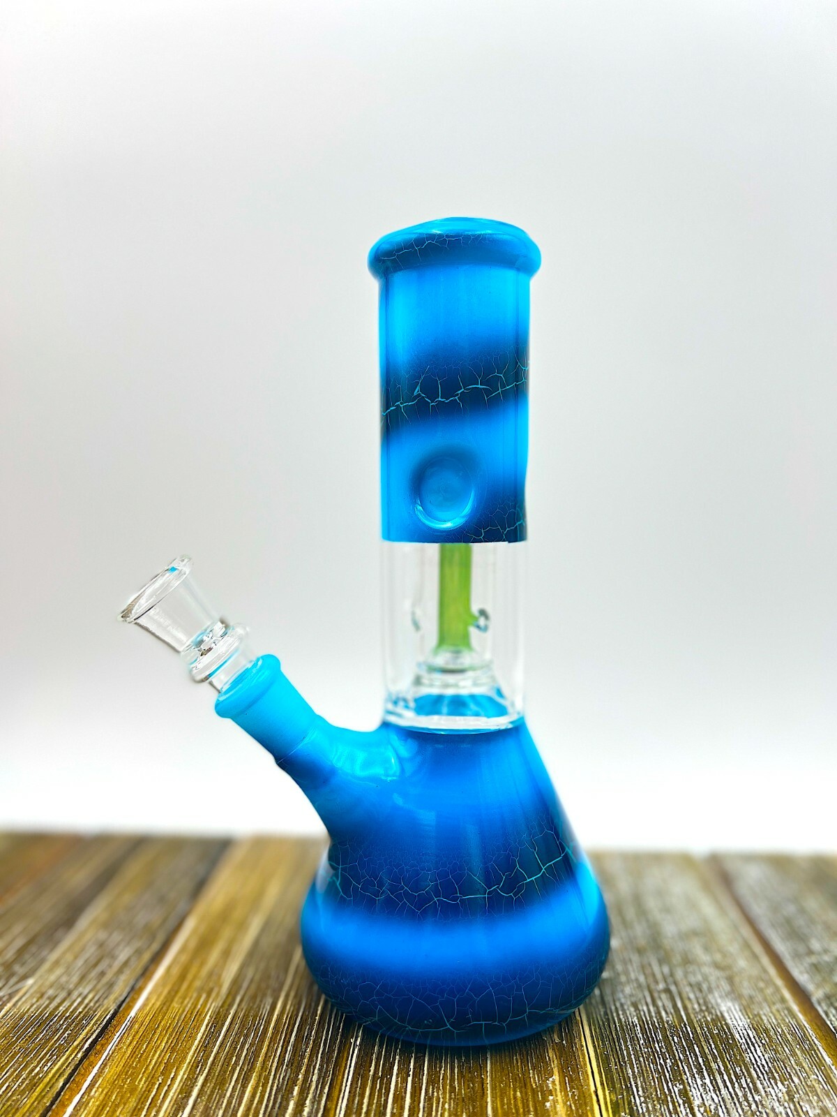 8 Inch Hookah Glass Water Pipe Tobacco Premium Beaker Bong Free Shipping