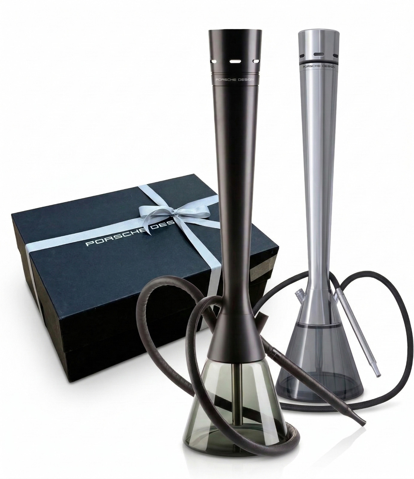 Porsche Hookah Collectable Shisha ONLY 2 LEFT !!! BLACK SILVER