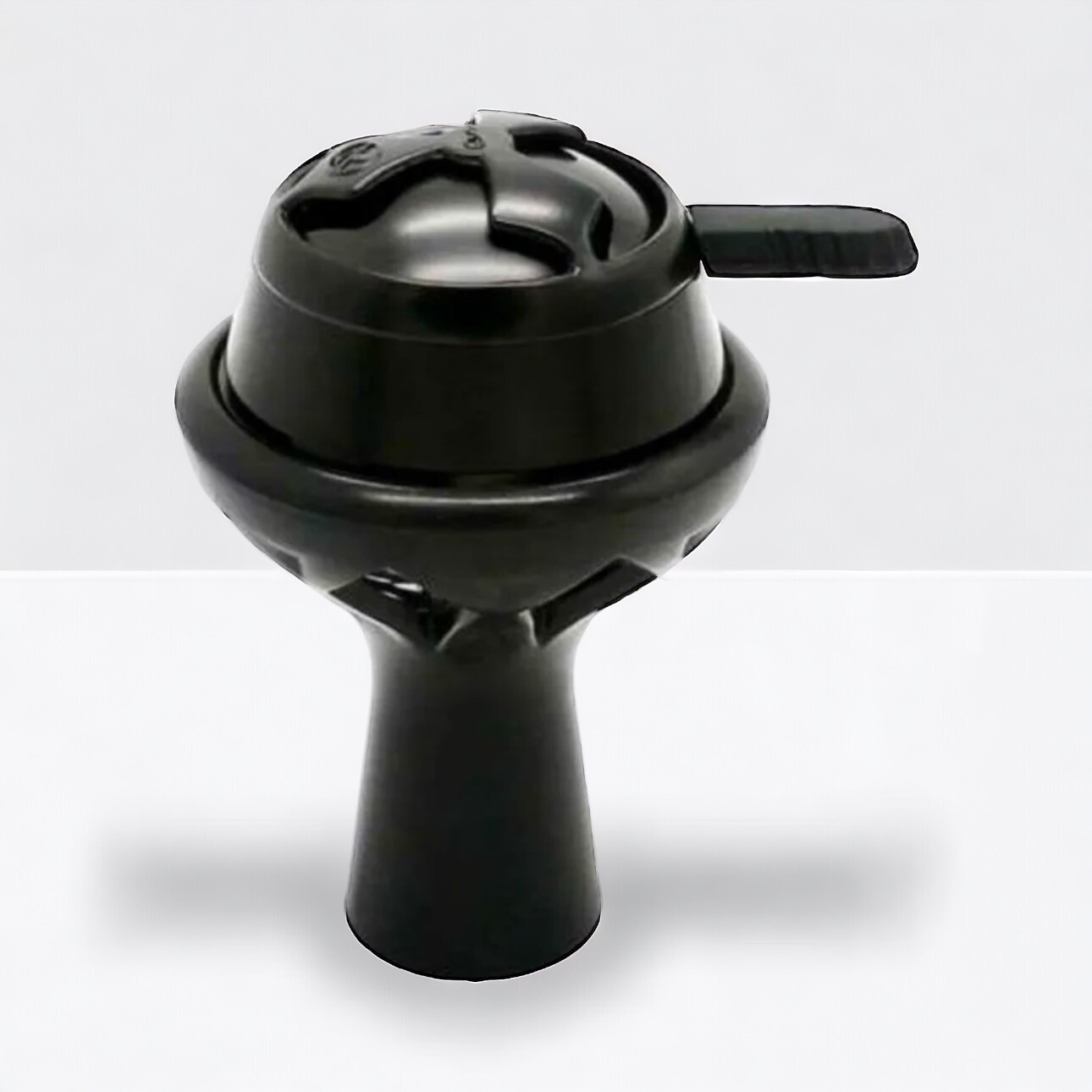 Crystal Silicone & Glass Hookah Bowl Head Top Set With Metal Charcoal Holder