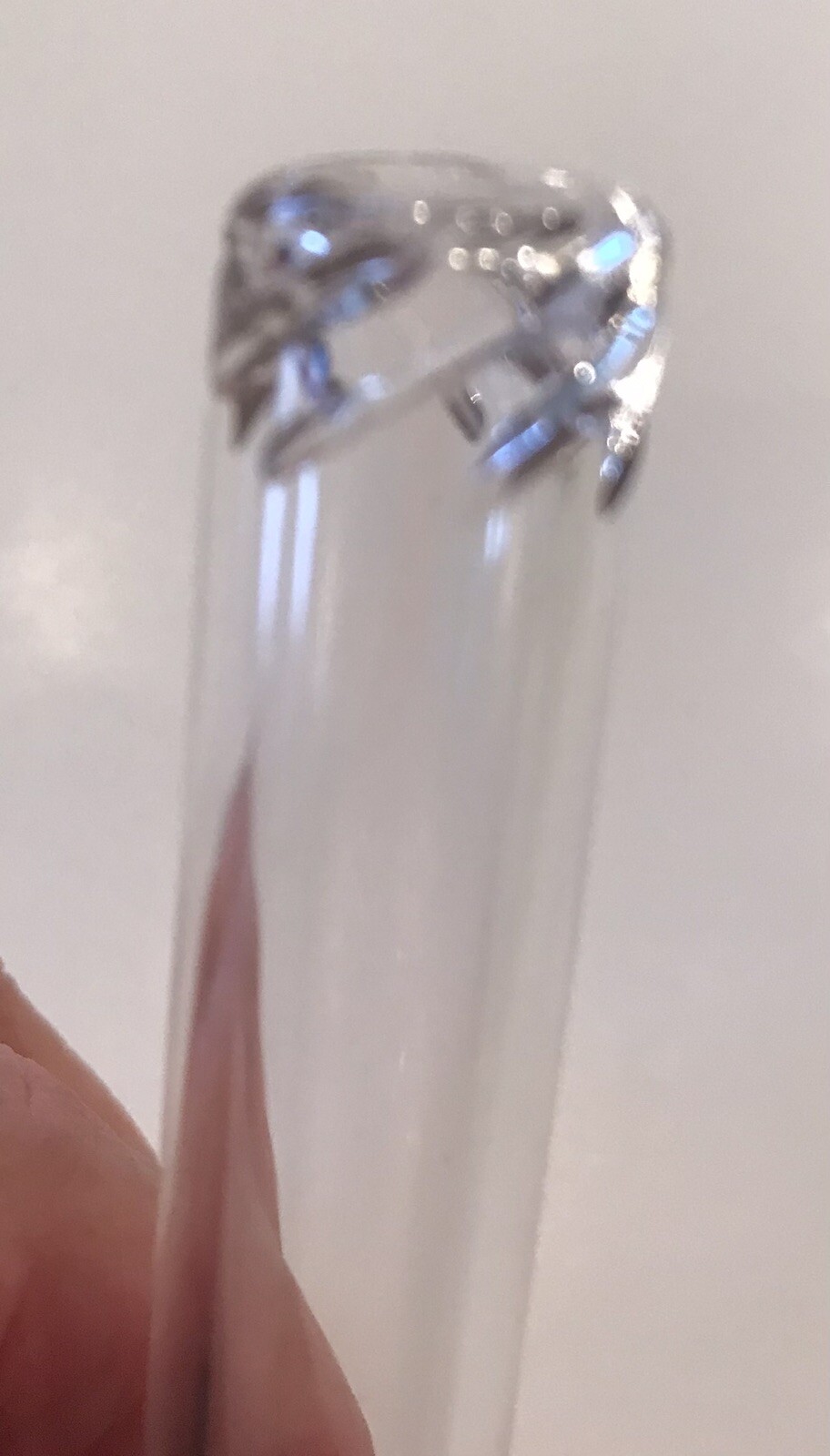 4” Inch Rifle Perc Glass Downstem 19/14mm Bowl 14mm Random Color Water Pipe Bong