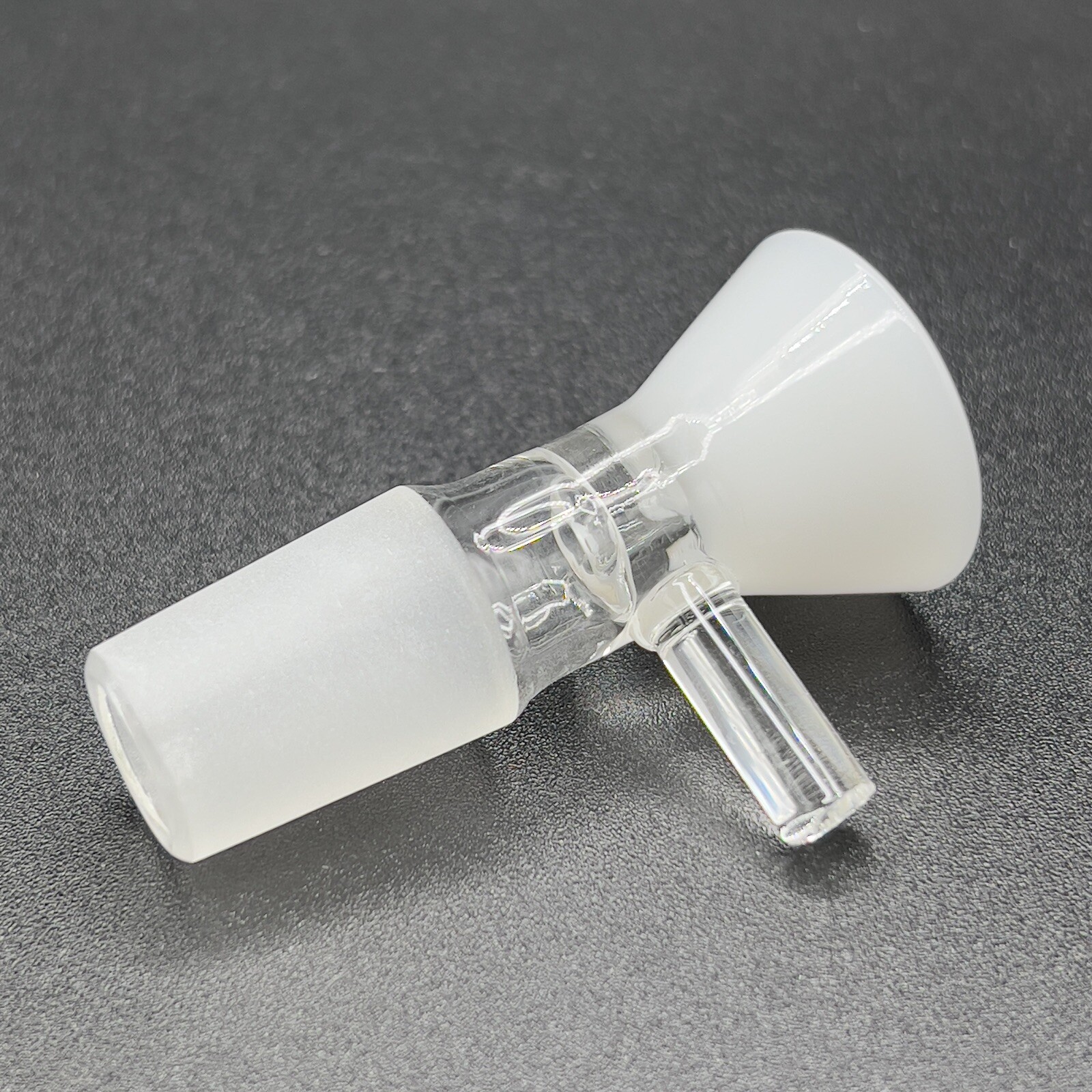 White 14mm Glass Bong Bowl Piece Slide Hookah Bowl For Water Pipe Bongs