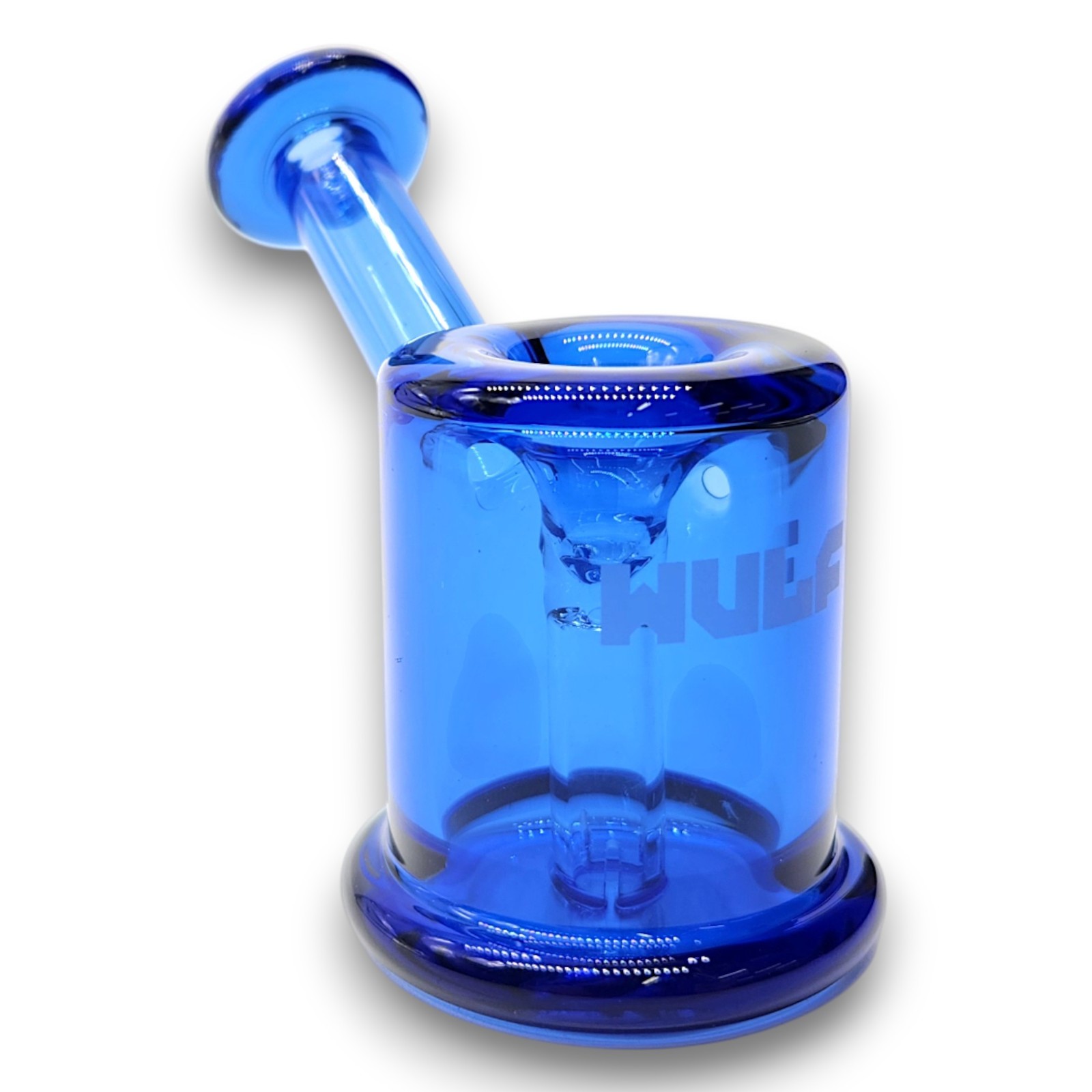 WULF Small Bubbler Mini Bong High Quality Thick BOROSILICATE Glass Water Pipe