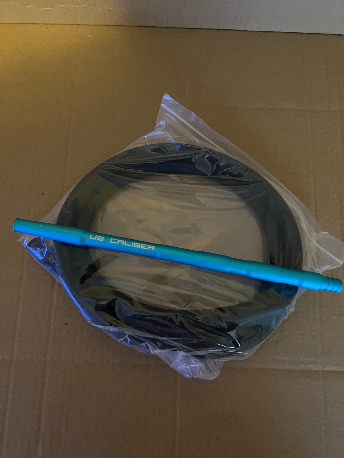 20.5&Prime; Hookah Caliber Water Pipe Sturdy Durable Heavy Glass Shisha Bong BLUE NEW
