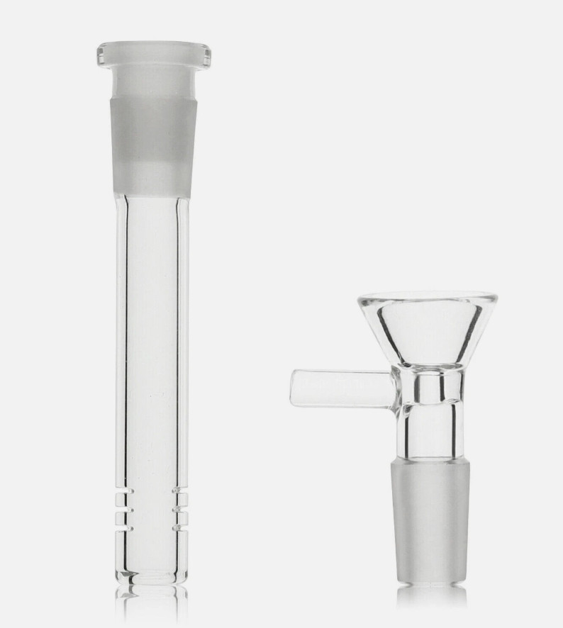 5.5&Prime; Inch Hookah Water Smoking Pipe Glass Bong Downstem W/14mm Male Bowl