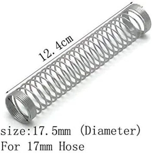 Elegant Silver Shisha Hose Springs Set – 2PCS for Enhanced Hookah Performance
