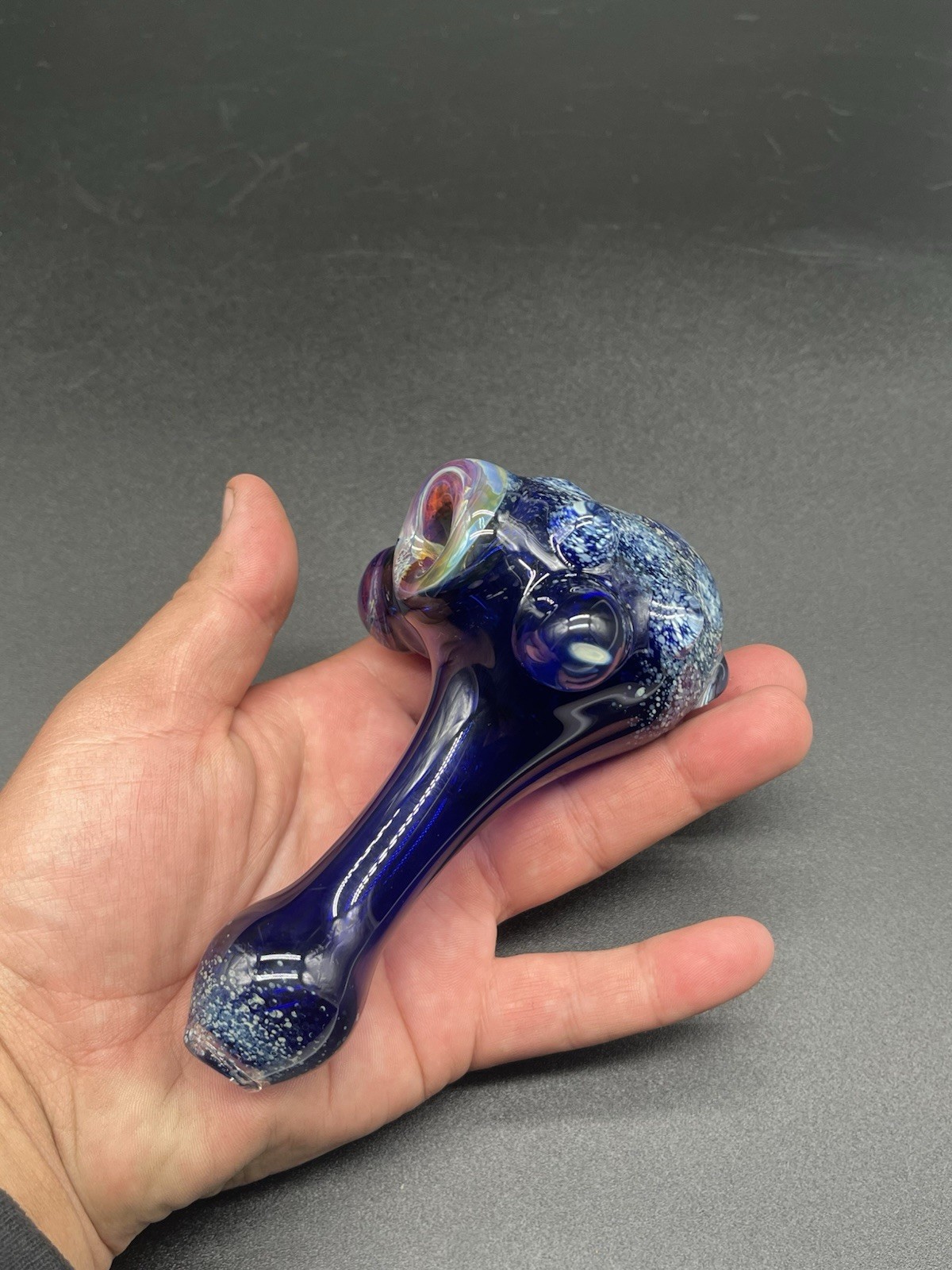 Large Cobalt Hammer Spoon.