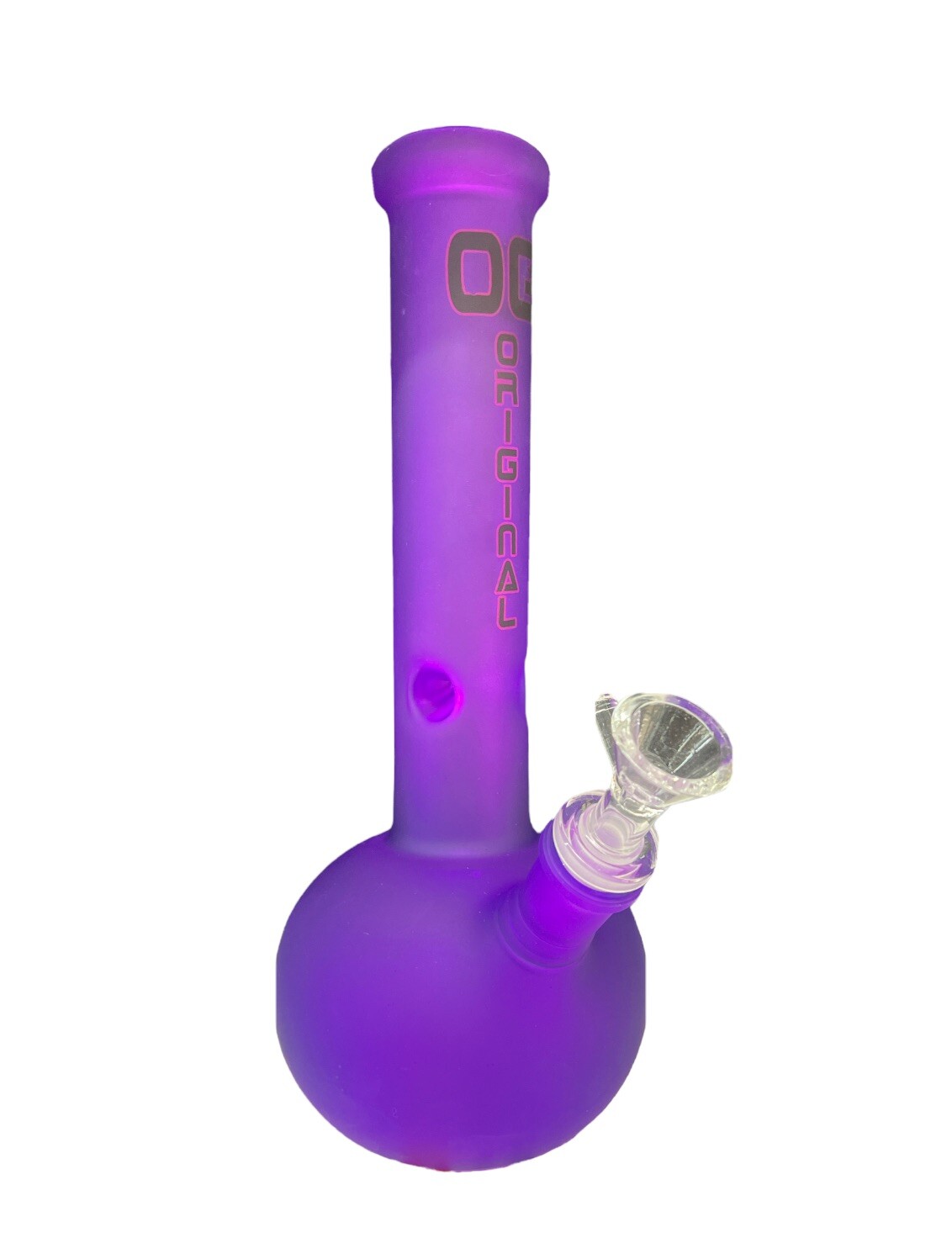 10 inch Purple Bong with a bowl – Hookah Water Pipe Bong Glass Bongs OG