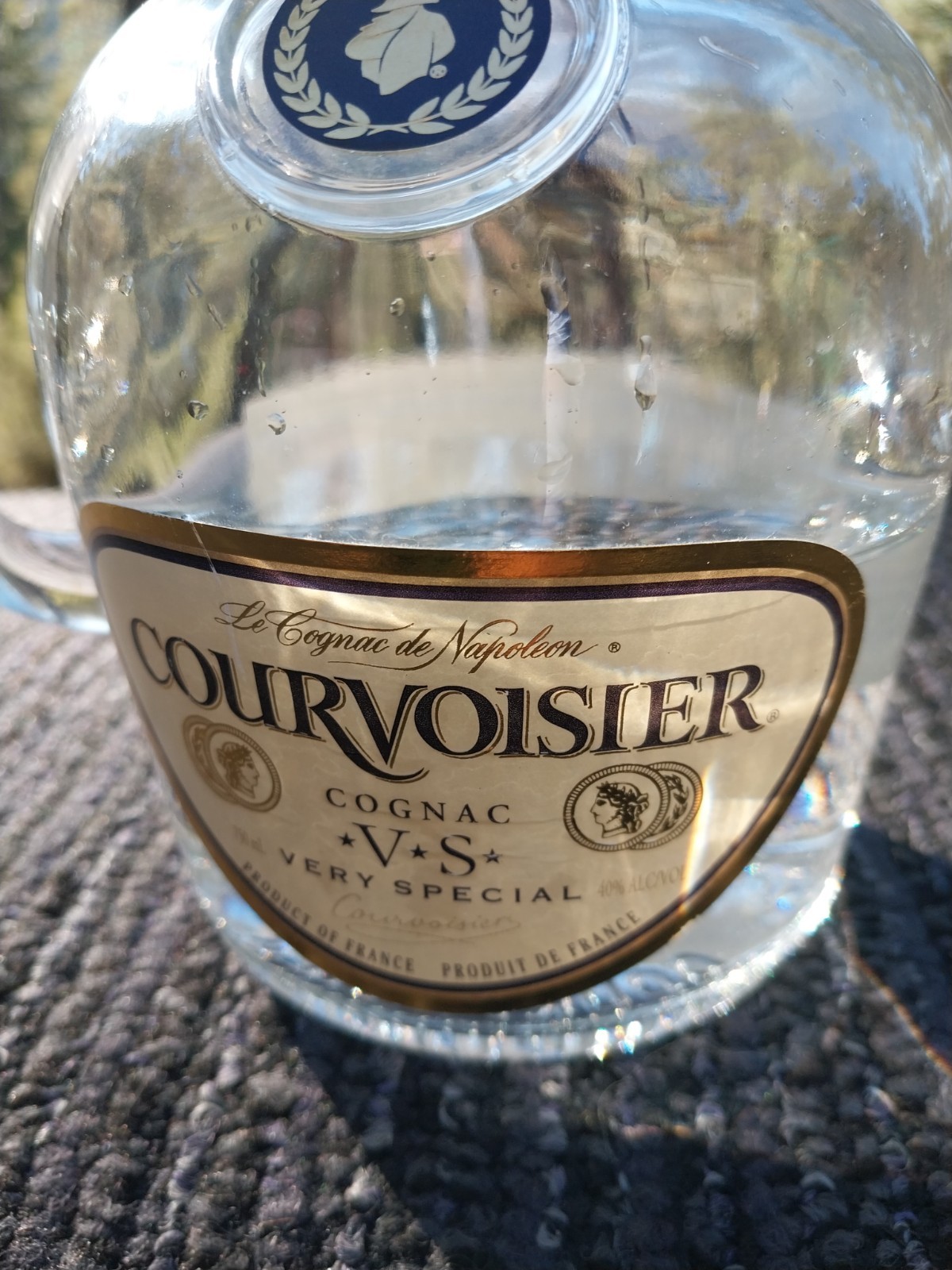 Courvoisier Cognac Liquor BONG Quality Parts! V.S. Very Special Bottle