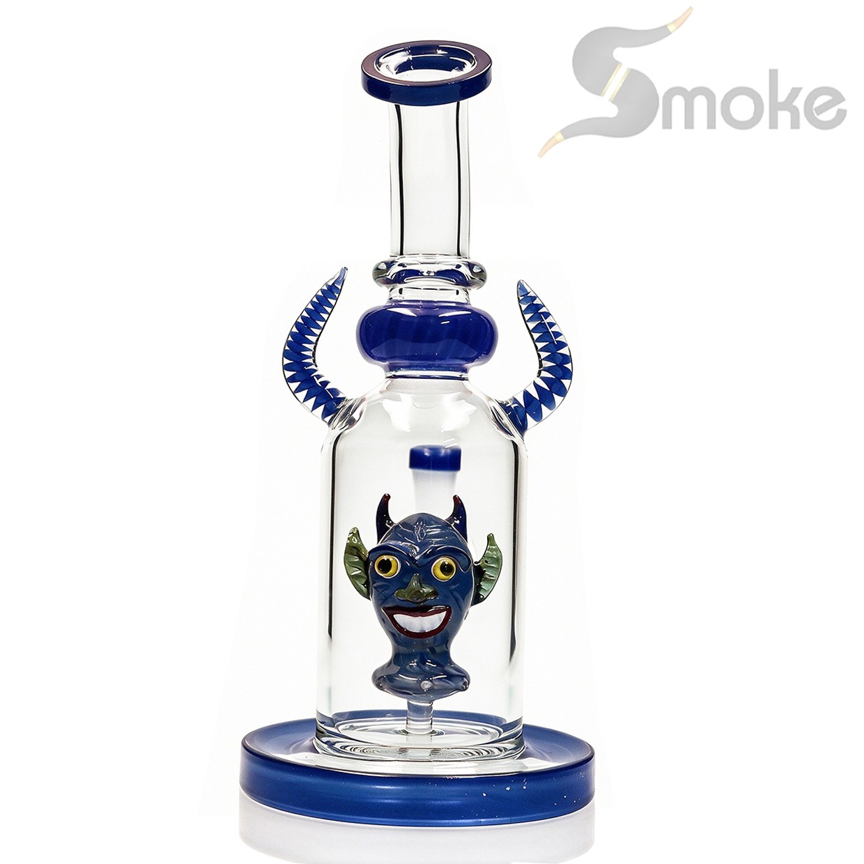 Devil Hookah 9 » Heavy Duty Glass Bong Water Pipes Smoking Perc Bongs 14mm bowl