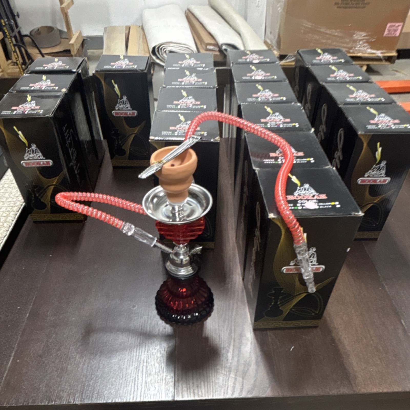 Hookah Assorted Colors with Original Packaging – Green