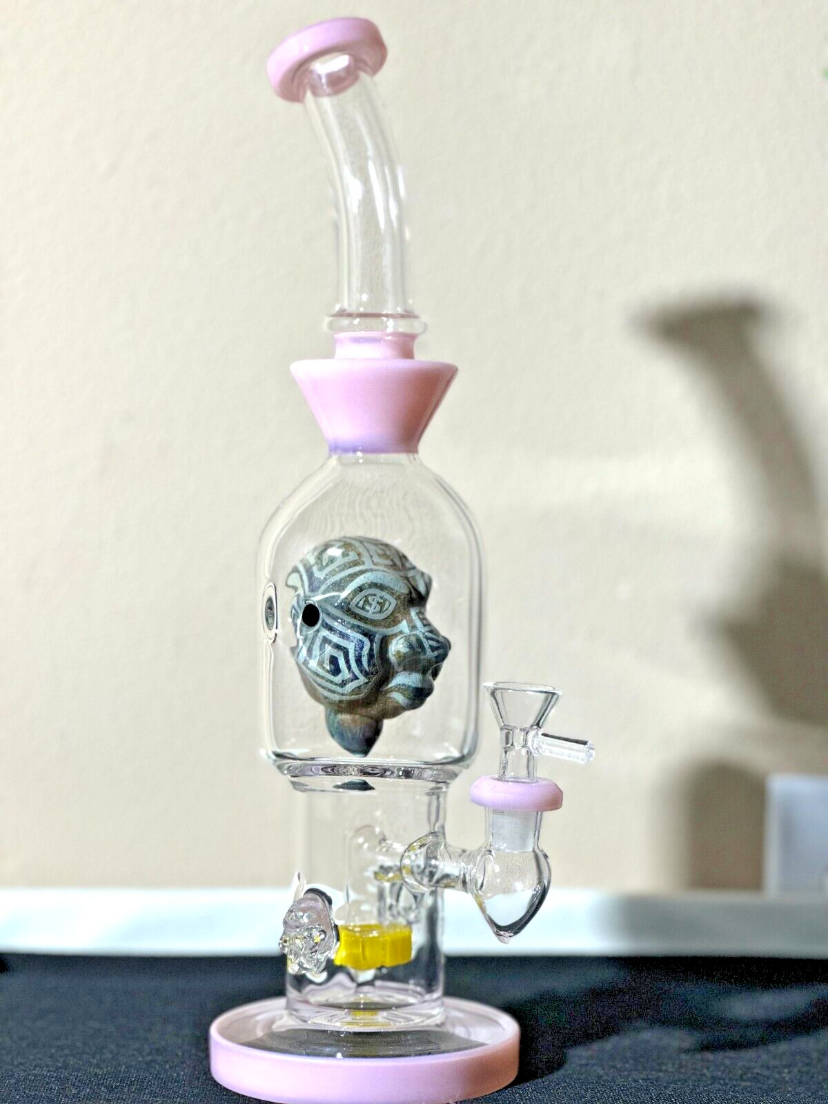 13.5&Prime; Bong ALIEN Glass Water Pipe MONSTER USA