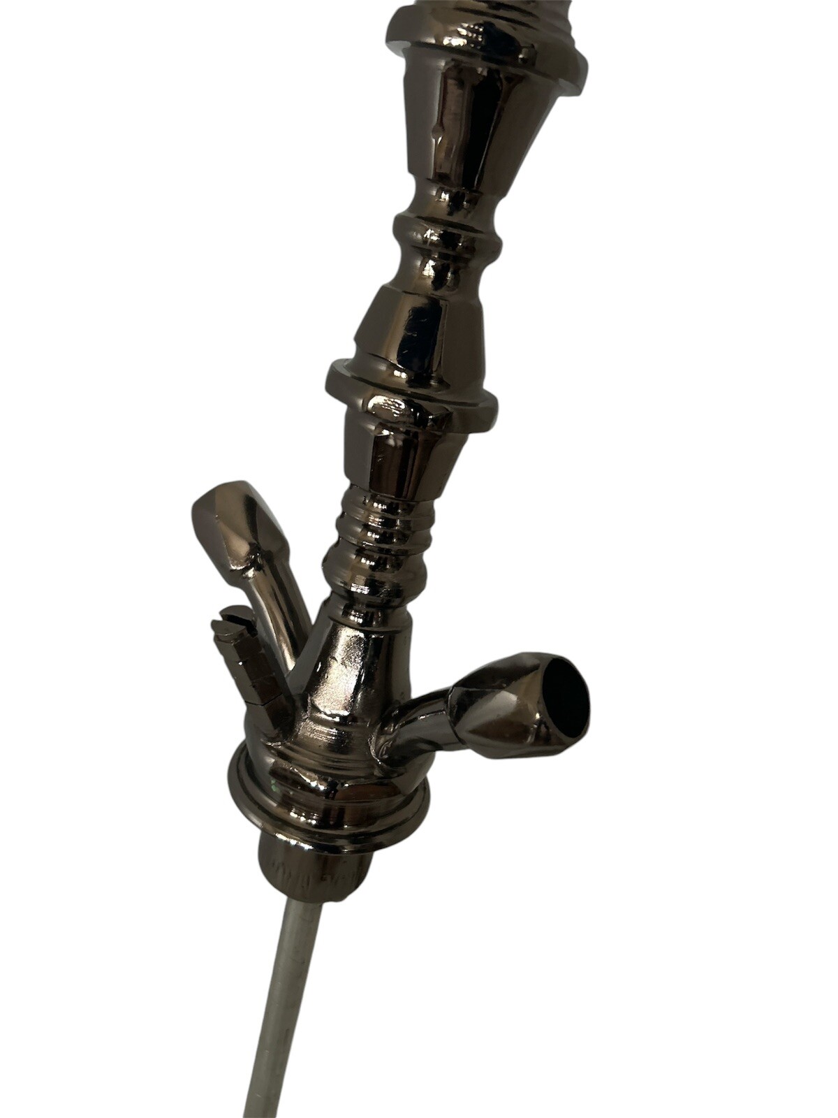 Khalil Mamoon Hookah Stem 2 Hoses Egyptian Metal .29 Inch .