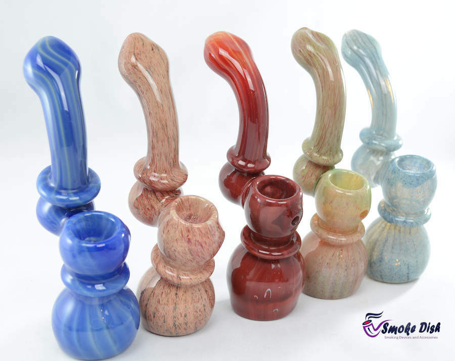 5.5&Prime; Inch Bubbler Tobacco Glass Water Smoking Pipe