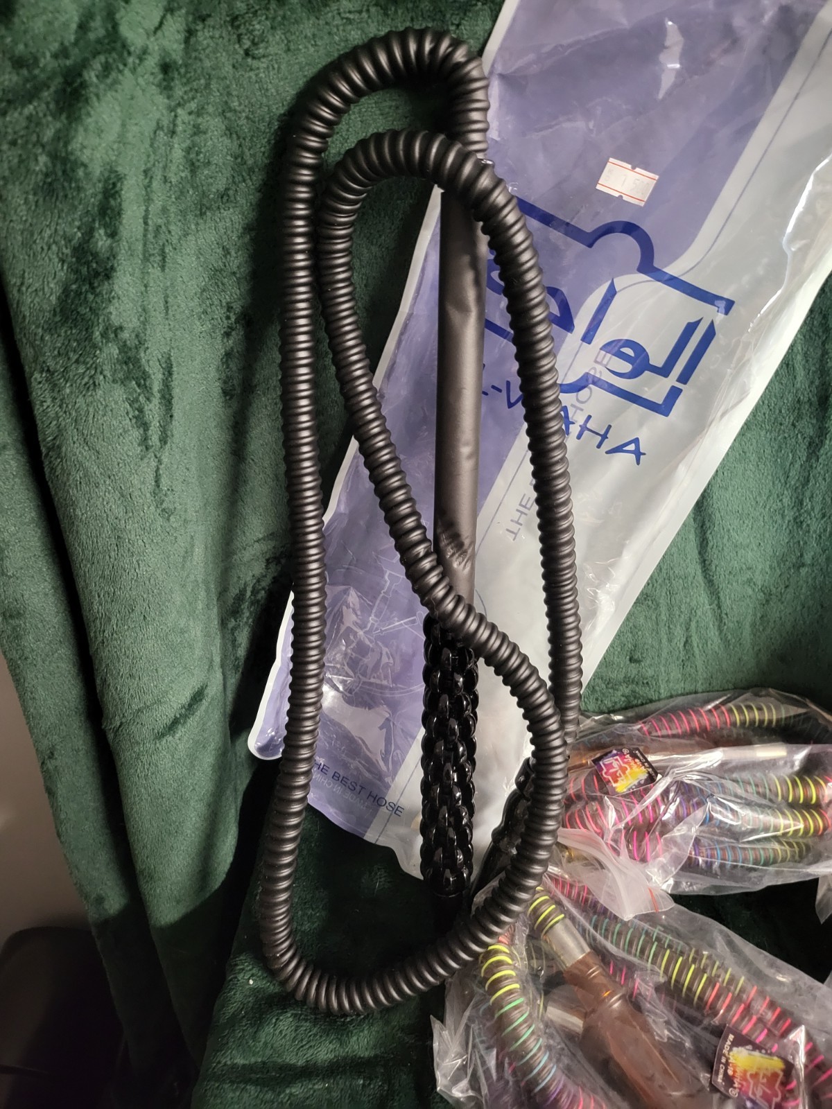 Al-Waha Hookah Shisha Hoses Lot of 10 from Jordan Lightweight Flexible Silicone