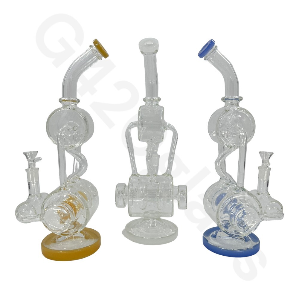 🔥 15 Inch LOOKAH Transparency Water Pipe | Glass Bong Hookah Bong