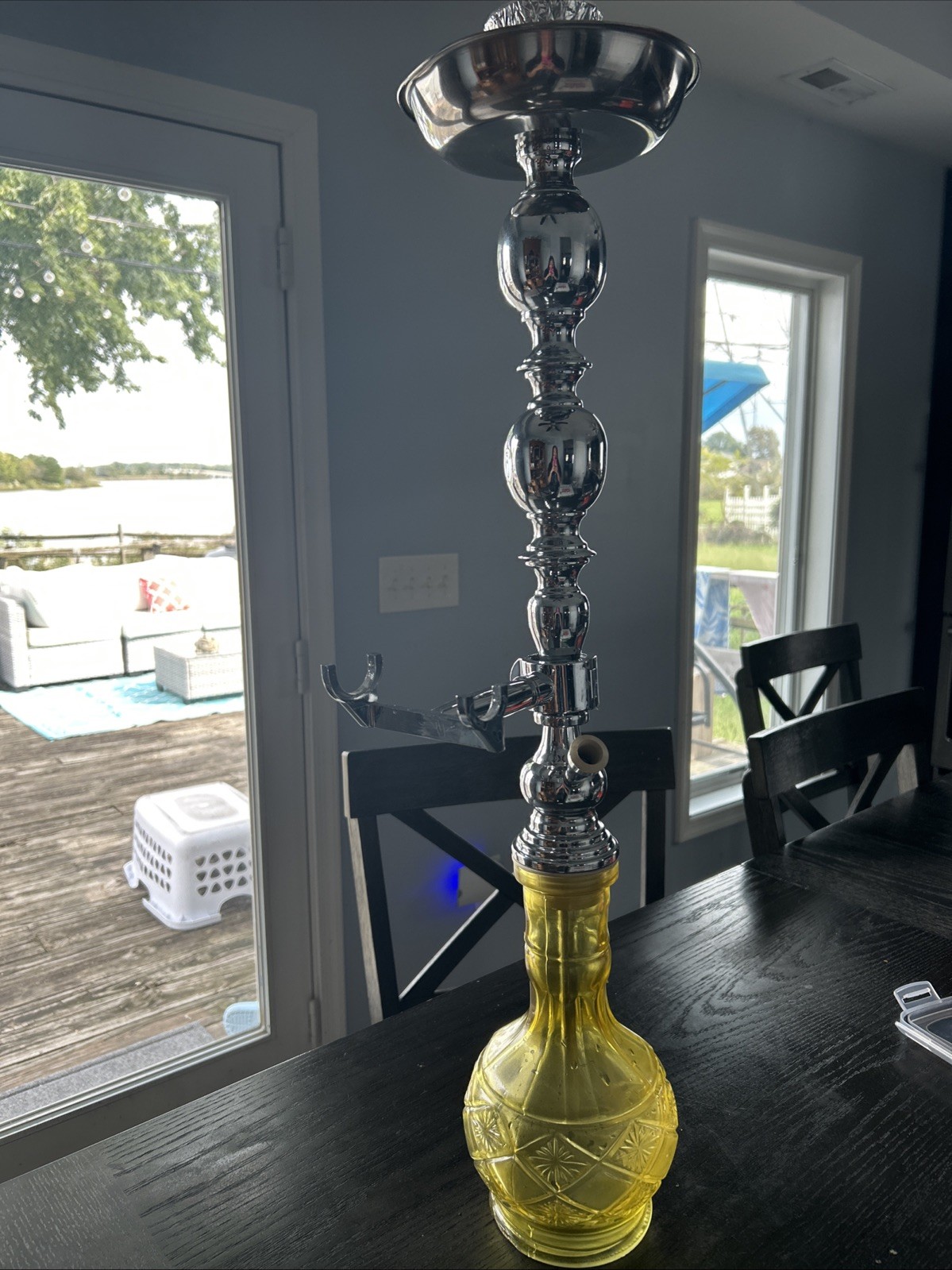 Hookah Includes Pipes Shisha Accessories And The Hookah Is 4 Feet