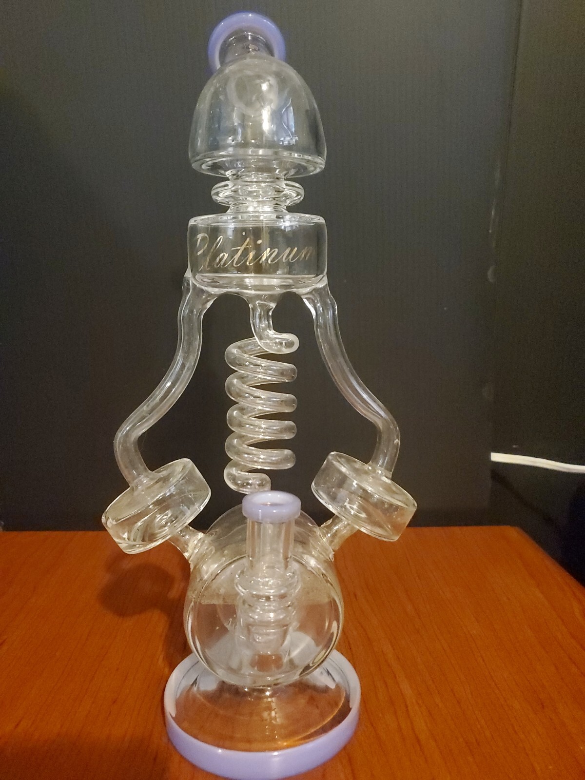 LOOKAH GLASS ALIEN ROBOT RECYCLER | 15&Prime; | 14MM BONG