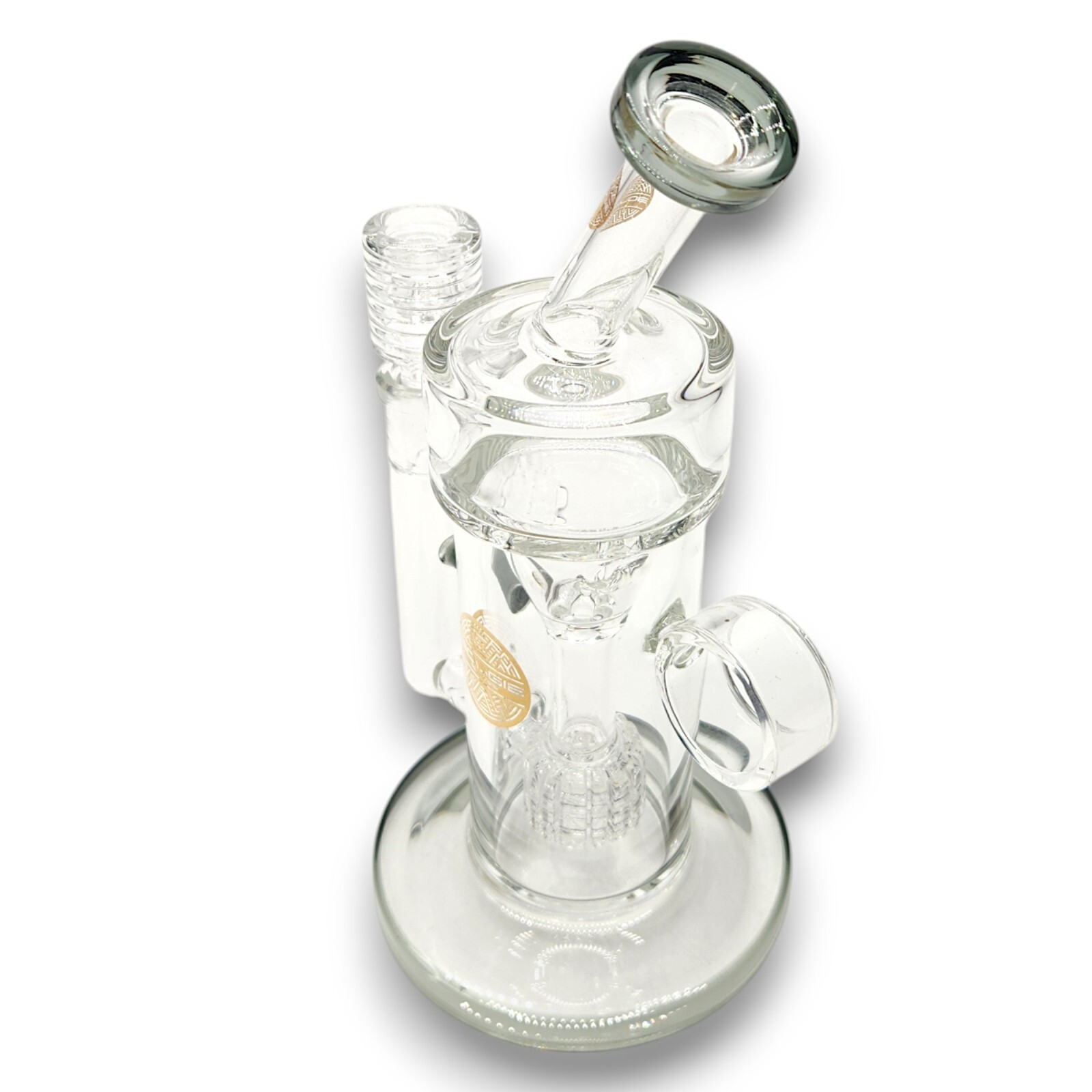 8&Prime; Bougie Thick High Quality Glass Beaker Bong Water Pipe – VORTEX MATRIX PERC