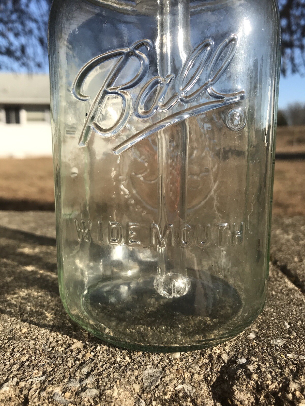 Showerhead Downstem Mason Jar Hookah 32oz 19/14mm Thick Bowl Bong Water Pipe