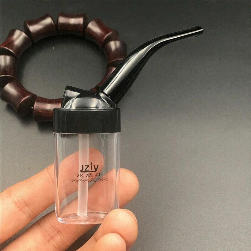 Hookah Filter Smoke Tobacco Shisha Pipe Plastic Transparent Smoking Supply Carry