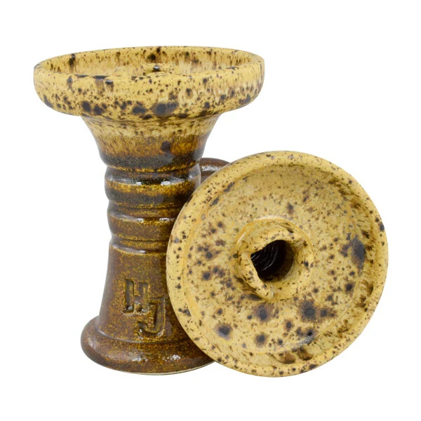 HookahJohn Trimony Hookah Bowl — Golden Nugget — Premium American Clay