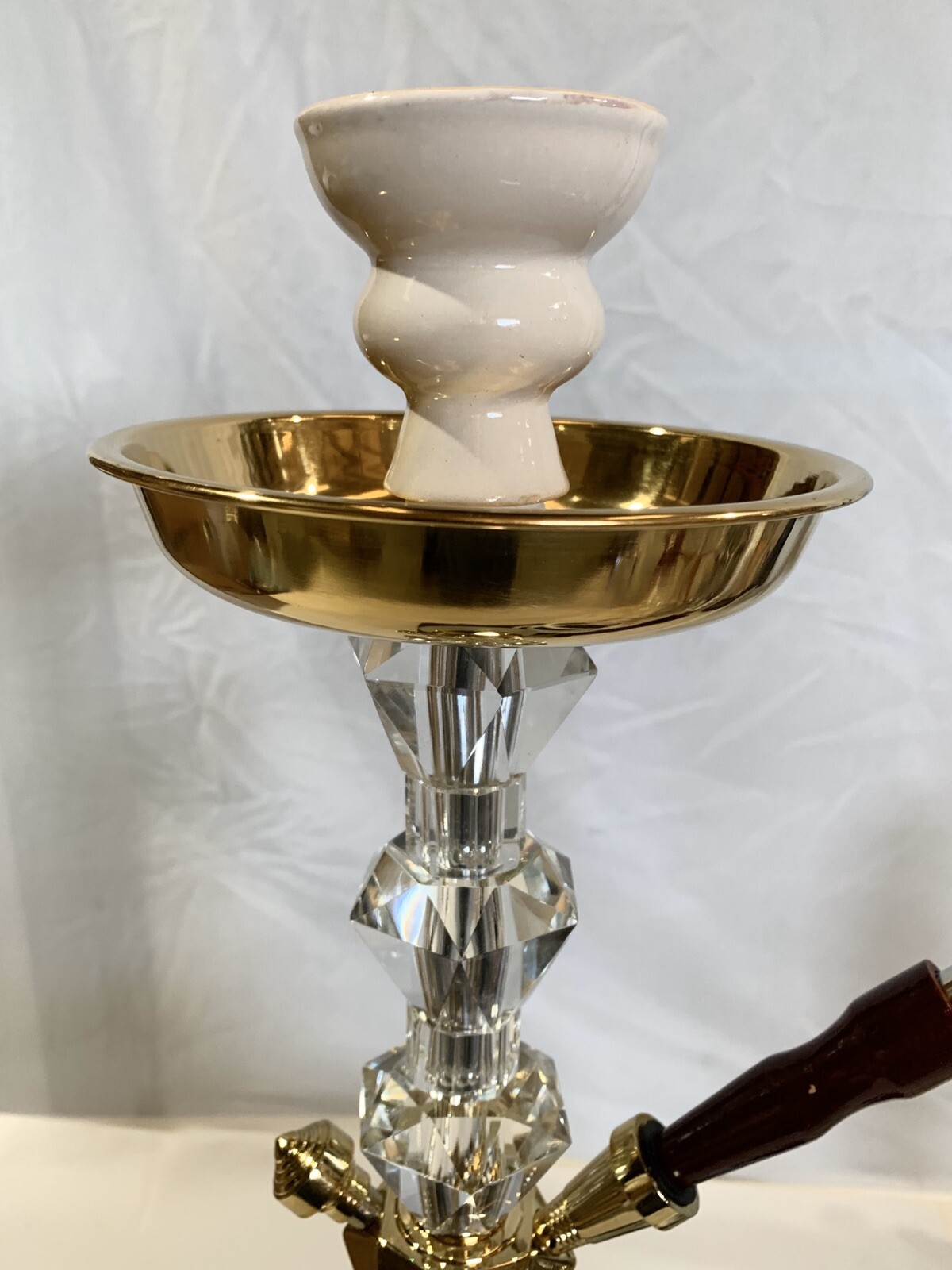 21 Inch INHALE®️ HEAVY DUTY HOOKAH WITH A CRYSTAL SHAFT IN A SUITCASE