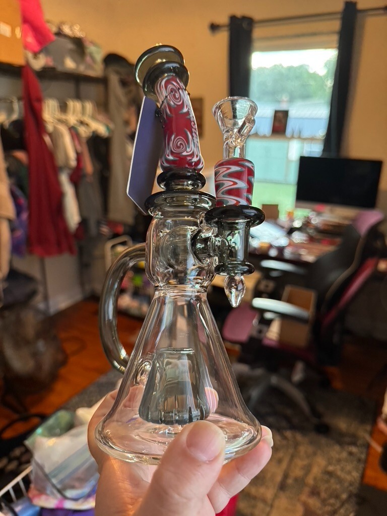 Recycler Bong 9&Prime; – Phoenix Star Bong Wig Wag Recycler Hot New Item