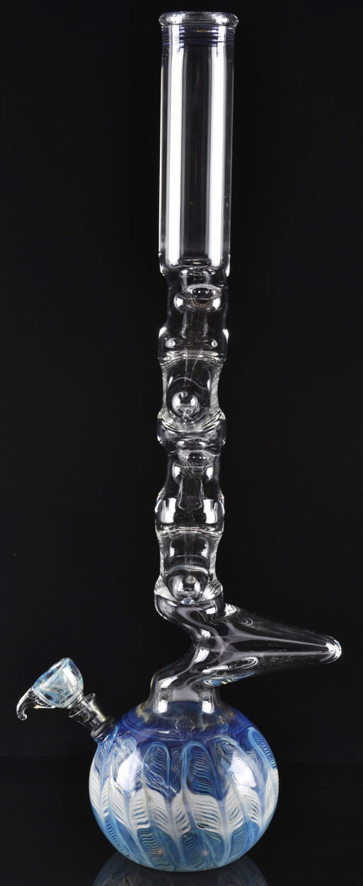20&Prime; Inch Bong Monster Zong Water Pipe Hookah-Pentakinked Double Zong | USA MADE