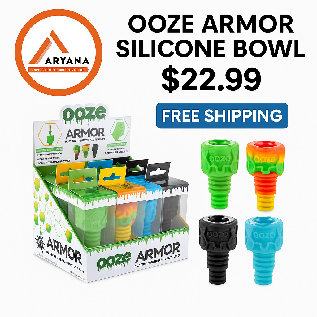OOZE ARMOR SILICONE BOWL | OOZ-497 | 2CT | FREE SHIPPING