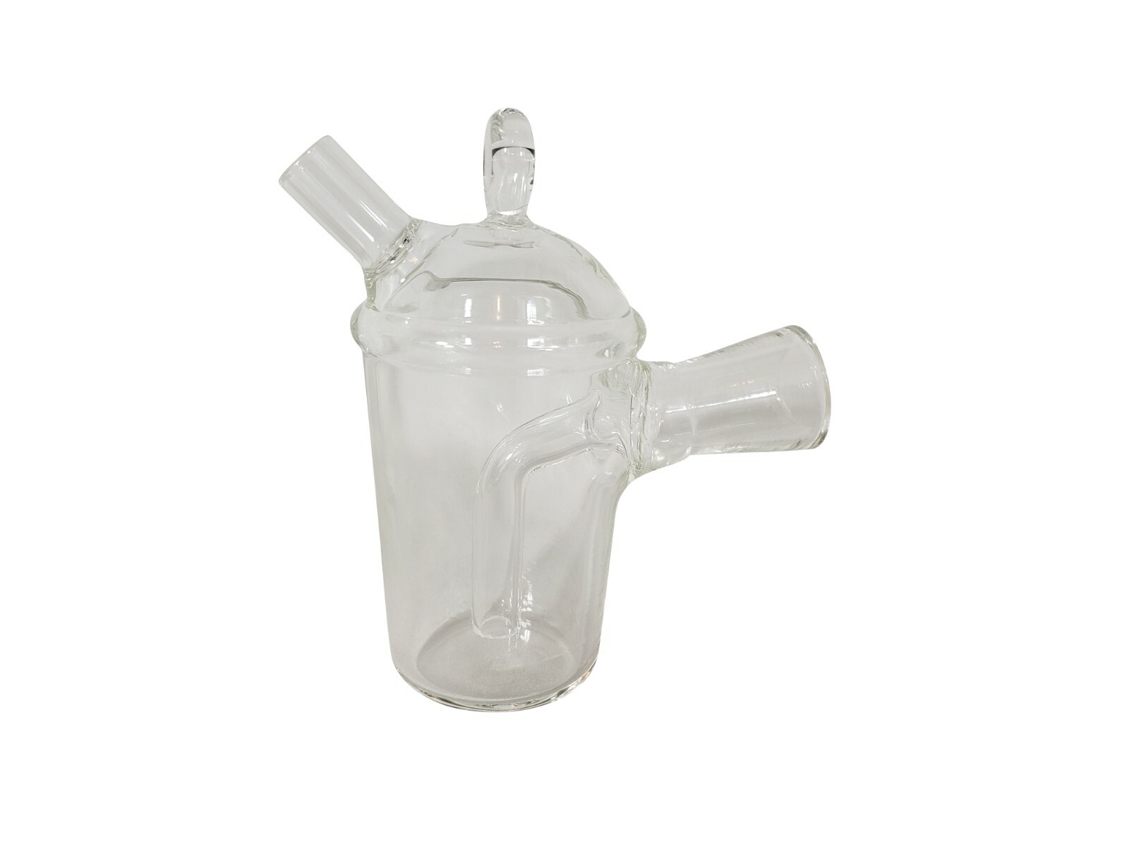 Large hole Glass Water Pipe Bubbler Hookah