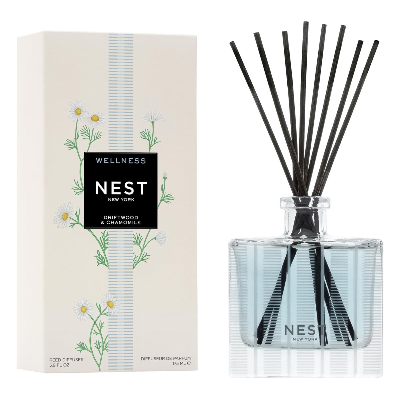 NEST New York Reed Diffuser, Driftwood & Chamomile – The Wellness Collection …