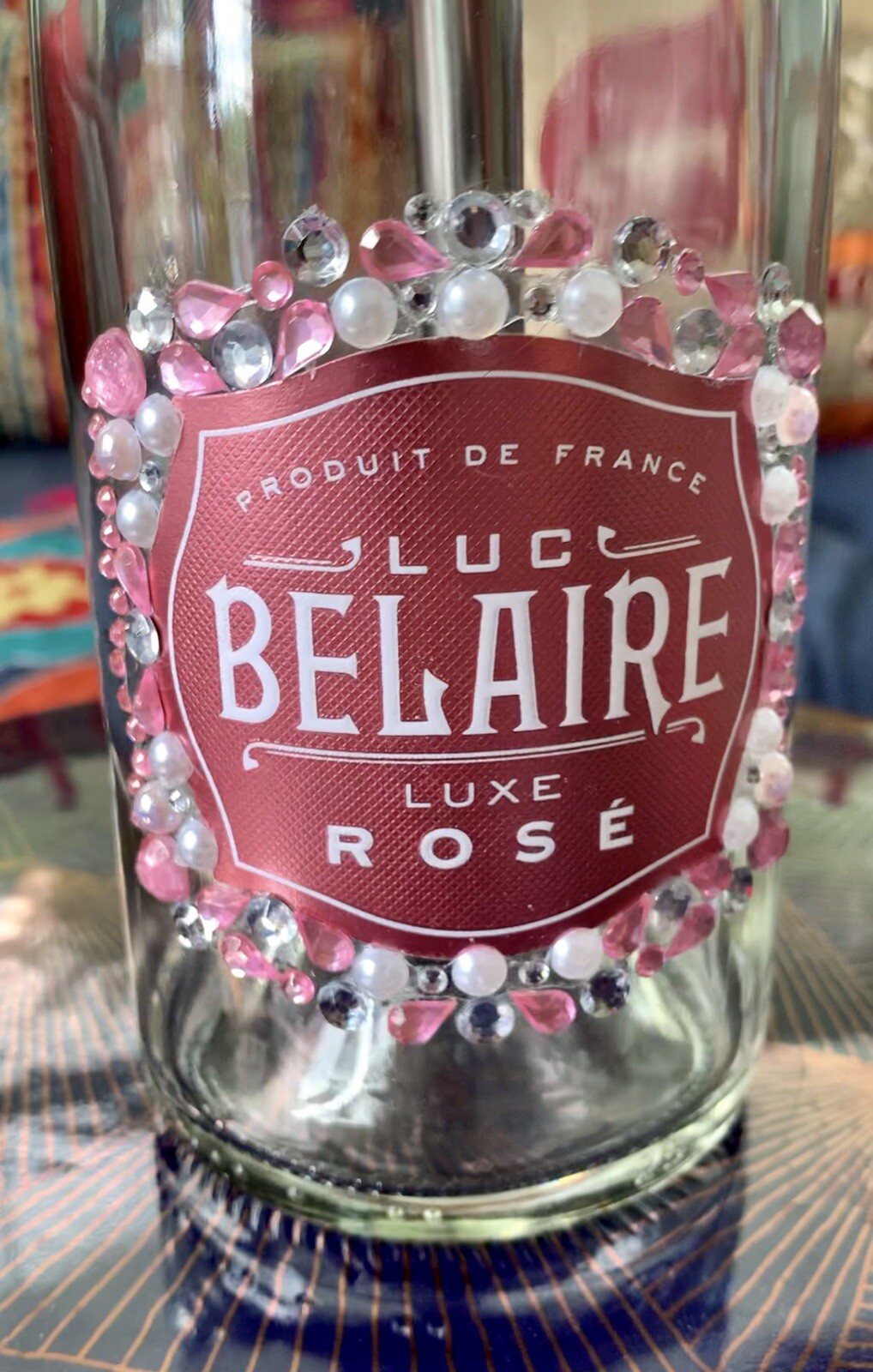 Luc Belaire Luxe Rosé Hookah Shisha Lamp Patio Deck Champagne Party Home Decor