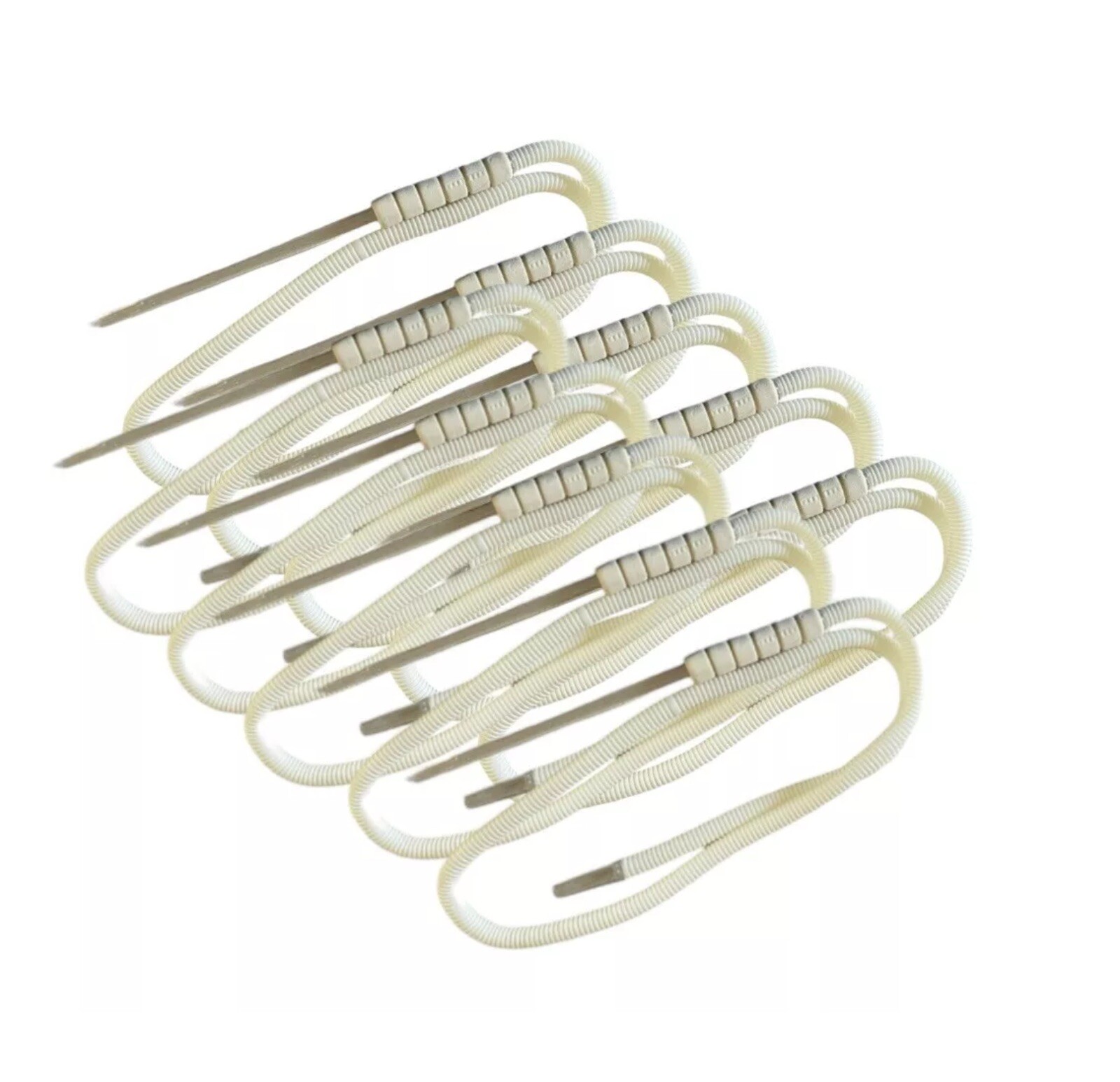 50 x MYA DISPOSABLE WASHABLE HOOKAH SHISHA HOSE (WITH FOAM HANDLE) Clear White