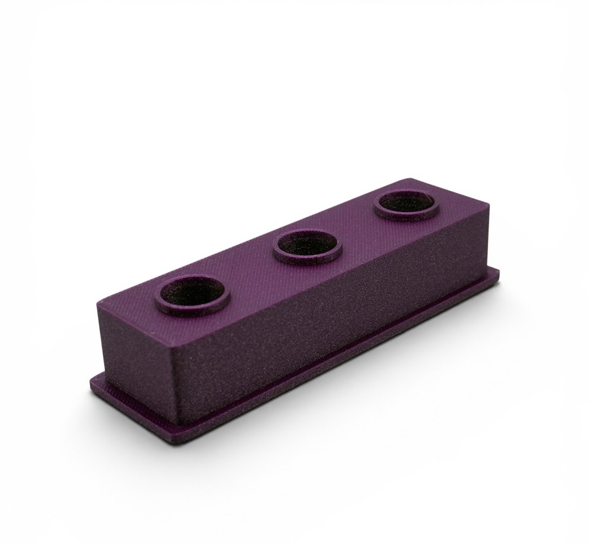 14mm Bowl Slide Stand Holder – 3 Bong Slide Display – Purple Diamond