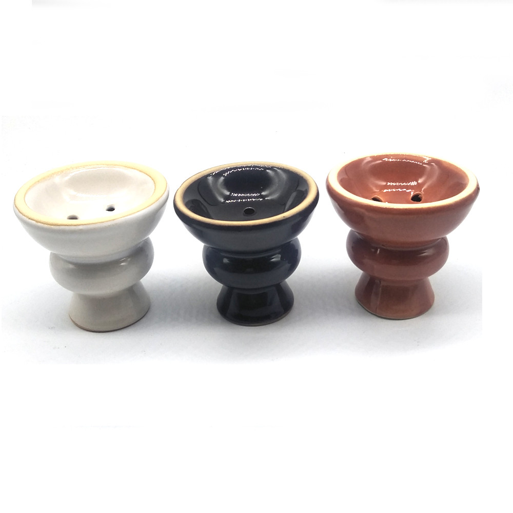 Ceramic hookah Bowl Shisha Bowl Head Charcoal Hose accessories Narghile Chicha